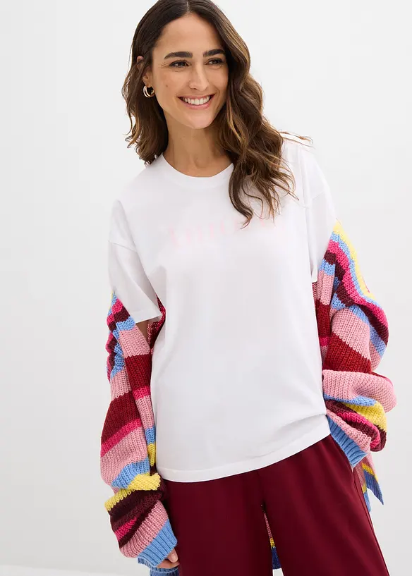 T-Shirt aus reiner Bio-Baumwolle, bonprix