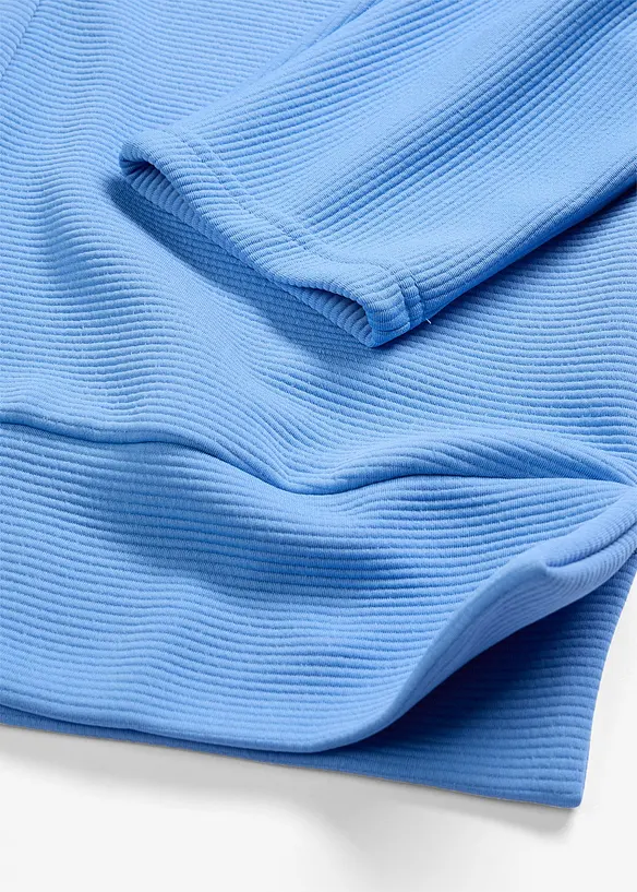 Sweat-shirt en mati&egrave;re textur&eacute;e, bonprix