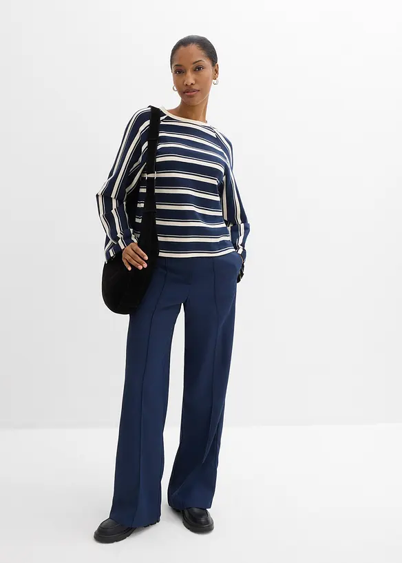 Langarmshirt aus schwerer Jerseyware, bonprix