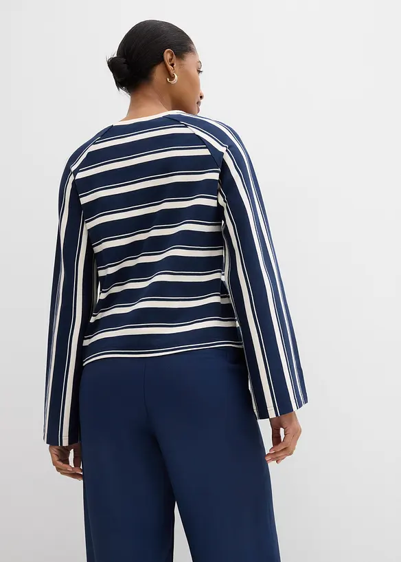 Langarmshirt aus schwerer Jerseyware, bonprix