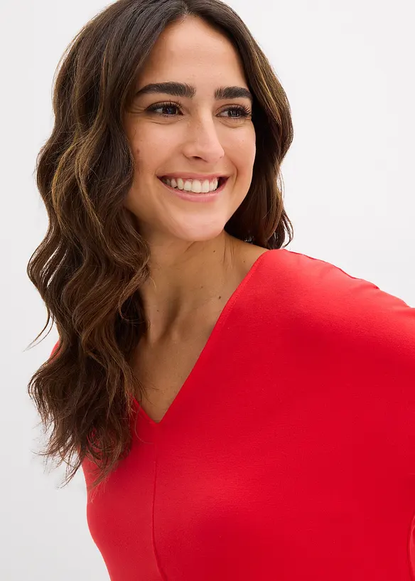 T-shirt en viscose extensible, bonprix