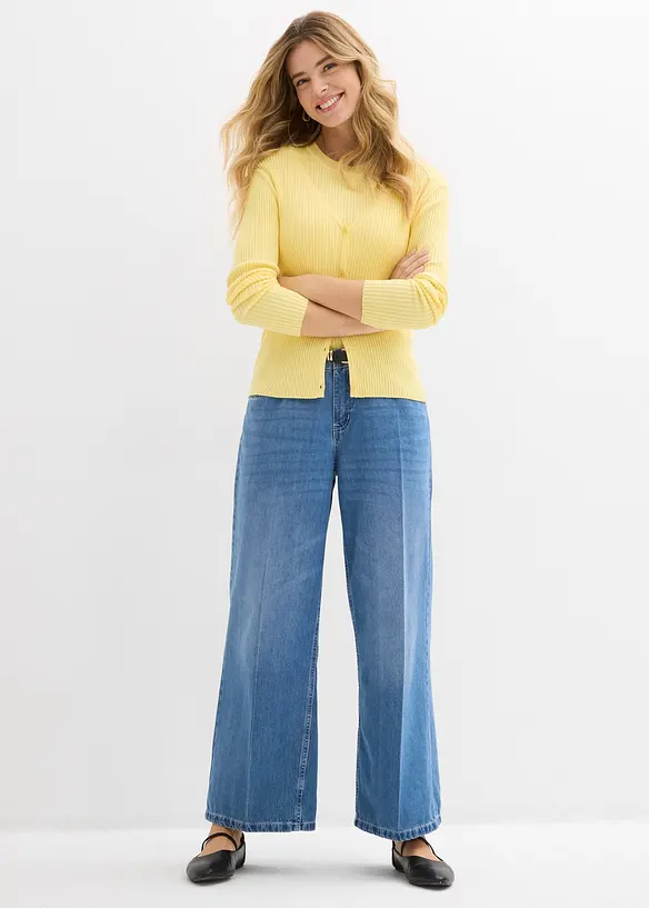 Gilet en maille fine, bonprix