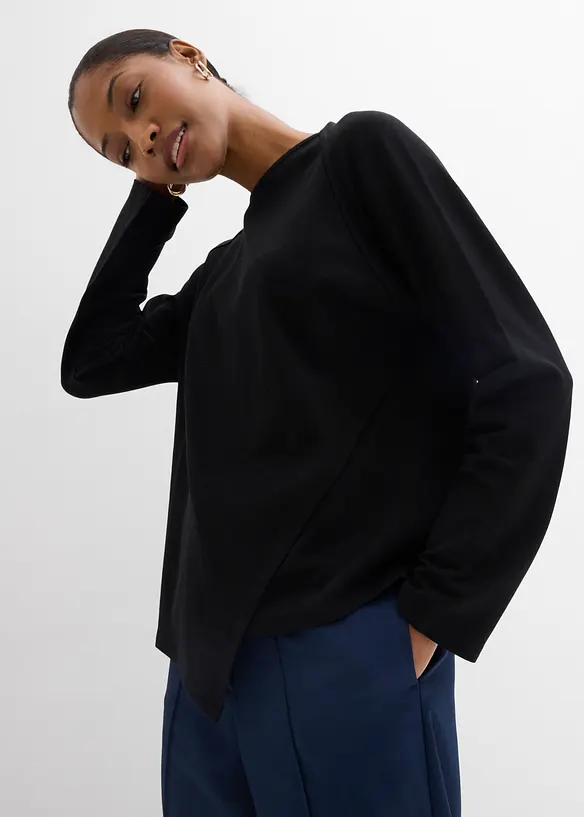 Langarmshirt aus reiner Bio-Baumwolle, bonprix