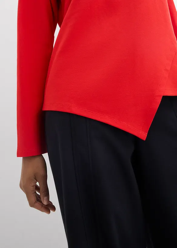 Langarmshirt aus reiner Bio-Baumwolle, bonprix