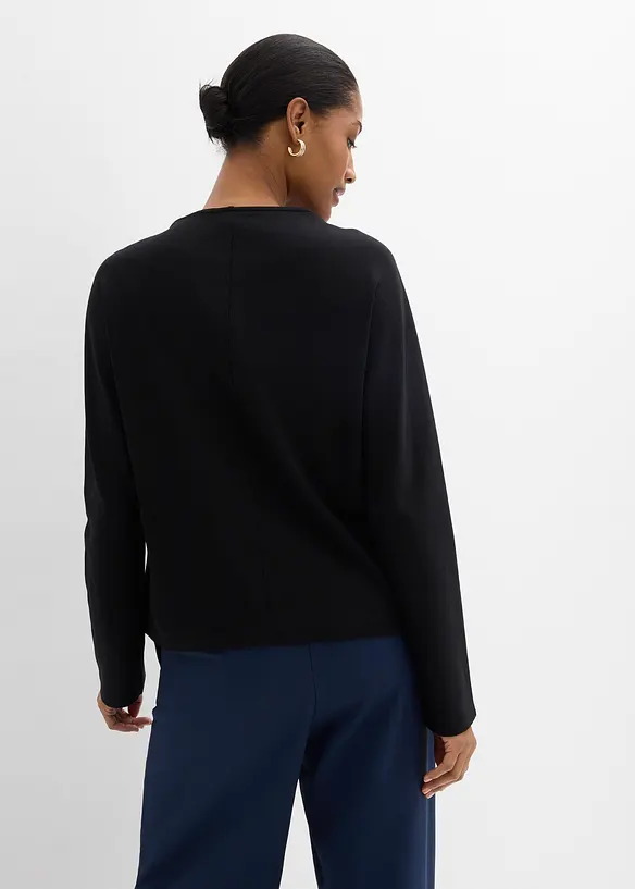 Langarmshirt aus reiner Bio-Baumwolle, bonprix