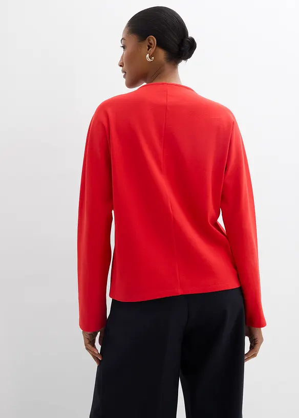 Langarmshirt aus reiner Bio-Baumwolle, bonprix