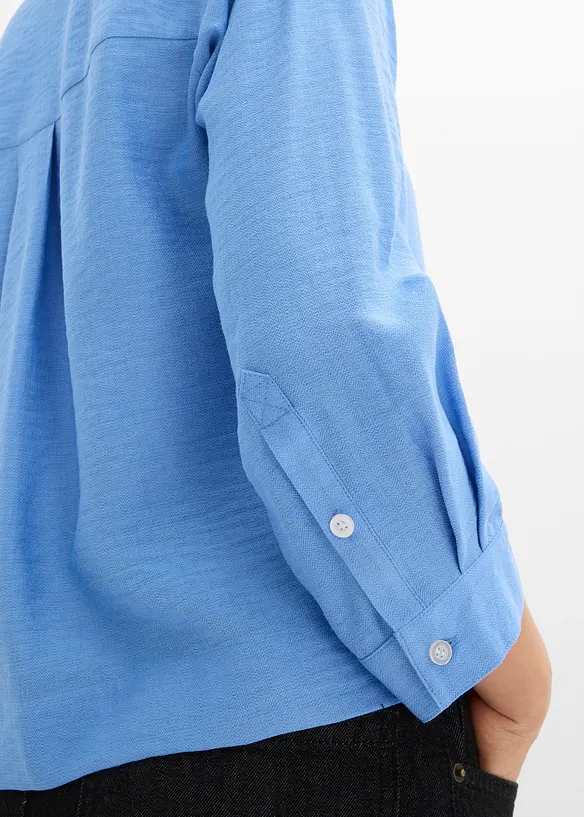 Boxy-Bluse aus Viskosemix, bonprix