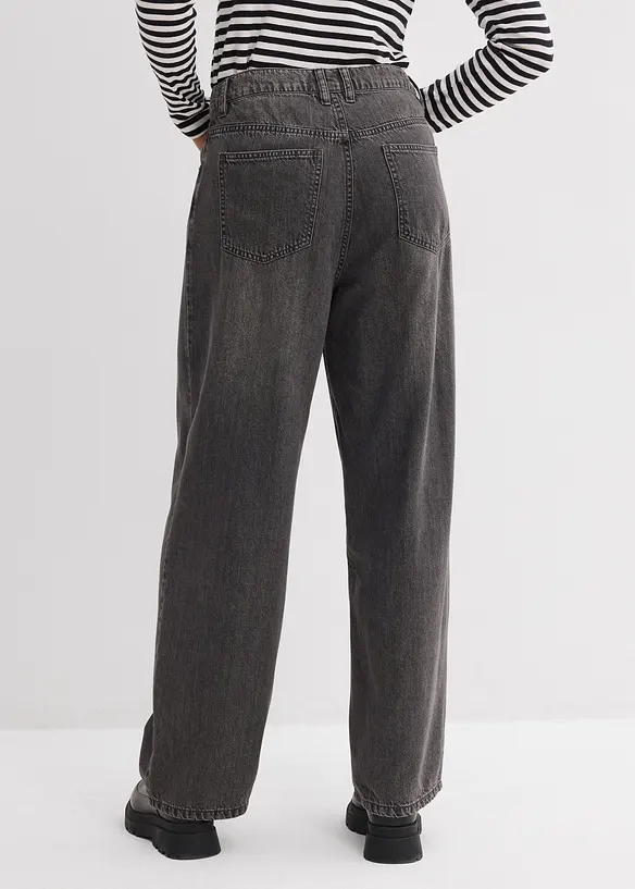 Wide-Leg-Jeans High Waist, bonprix