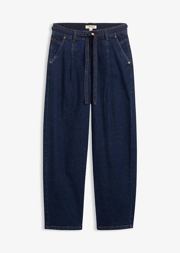 Barrel-Jeans Mid Waist, bonprix