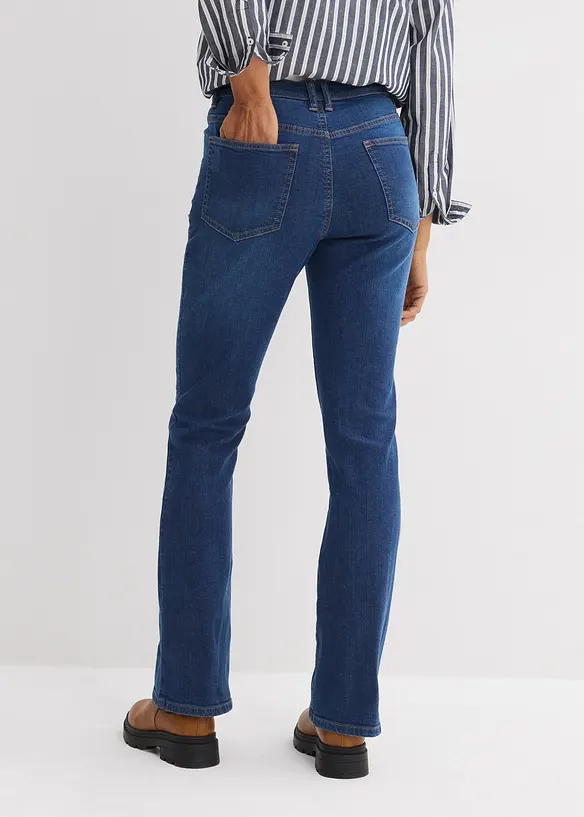 Jean bootcut taille haute, bonprix