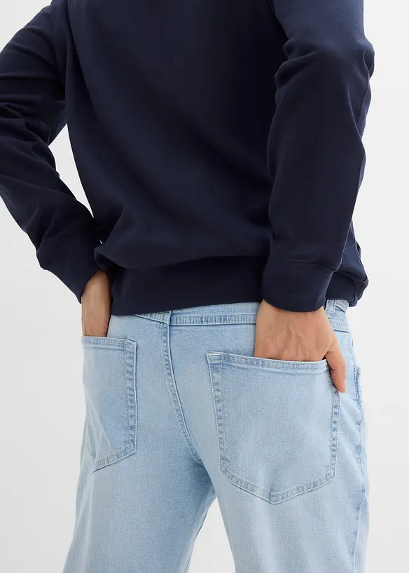 Jean extensible loose, droit, bonprix