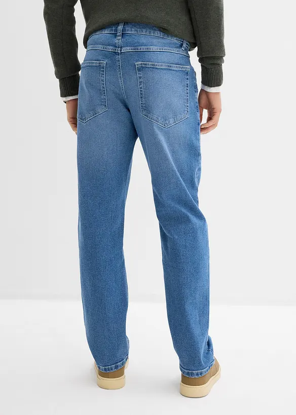 Relaxed Fit Stretch-Jeans, Straight, bonprix