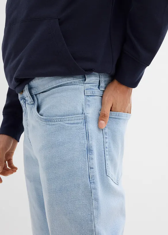 Jean extensible loose, droit, bonprix