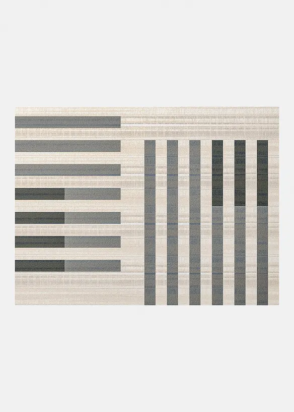 Waschbare Fu&szlig;matte mit grafischem Design, bonprix