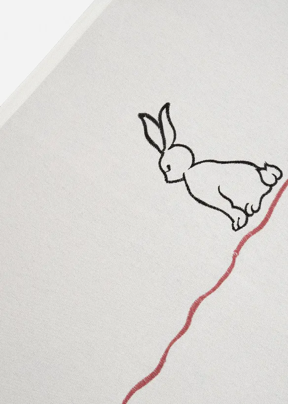 Chemin de table imprim&eacute; lapins, bonprix