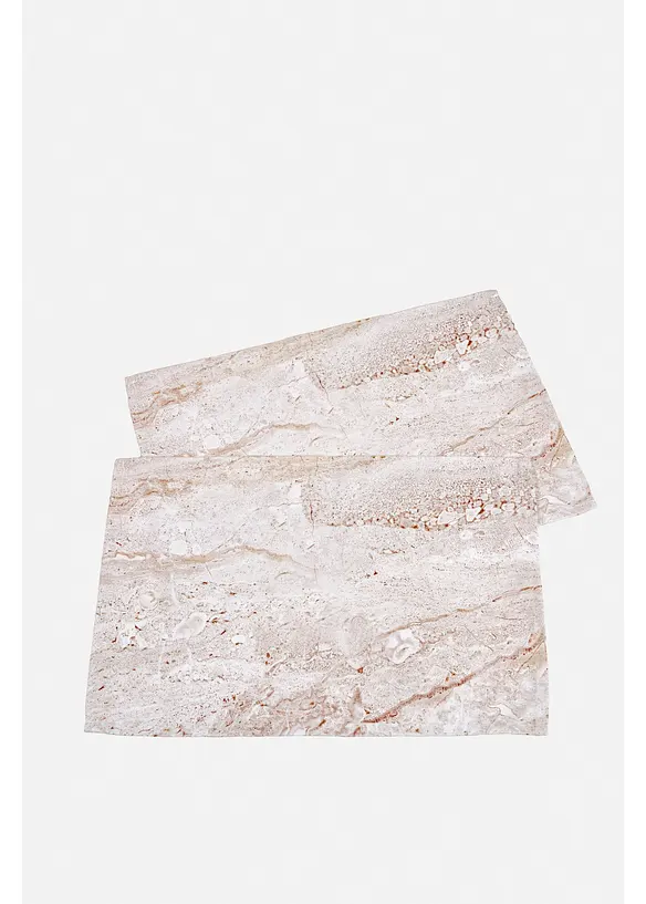 Tischset mit Marmor Druck (2er Pack), bonprix