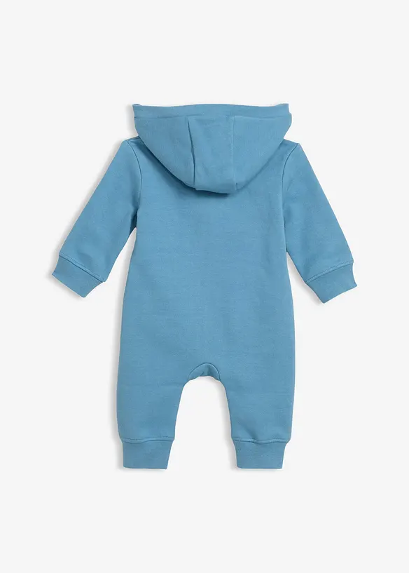 Sweat-Overall aus reiner Bio-Baumwolle, bonprix