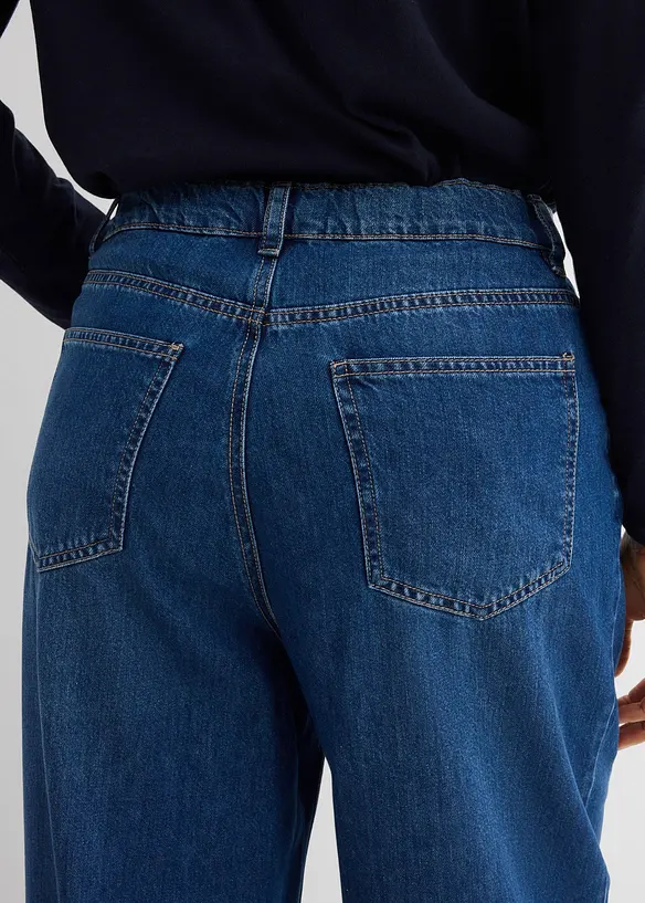 Jean large taille haute, bonprix