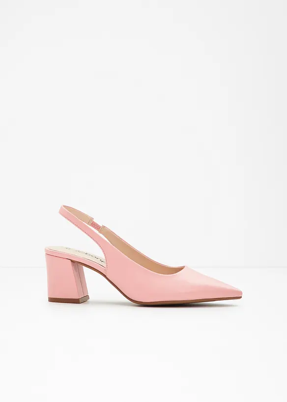 Slingpumps mit Blockabsatz, bonprix