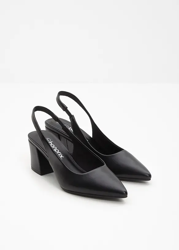 Slingpumps mit Blockabsatz, bonprix