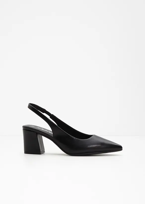 Slingpumps mit Blockabsatz, bonprix