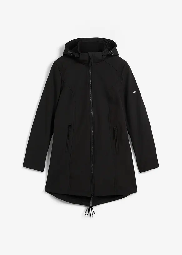 Parka d&eacute;perlante en softshell, bonprix