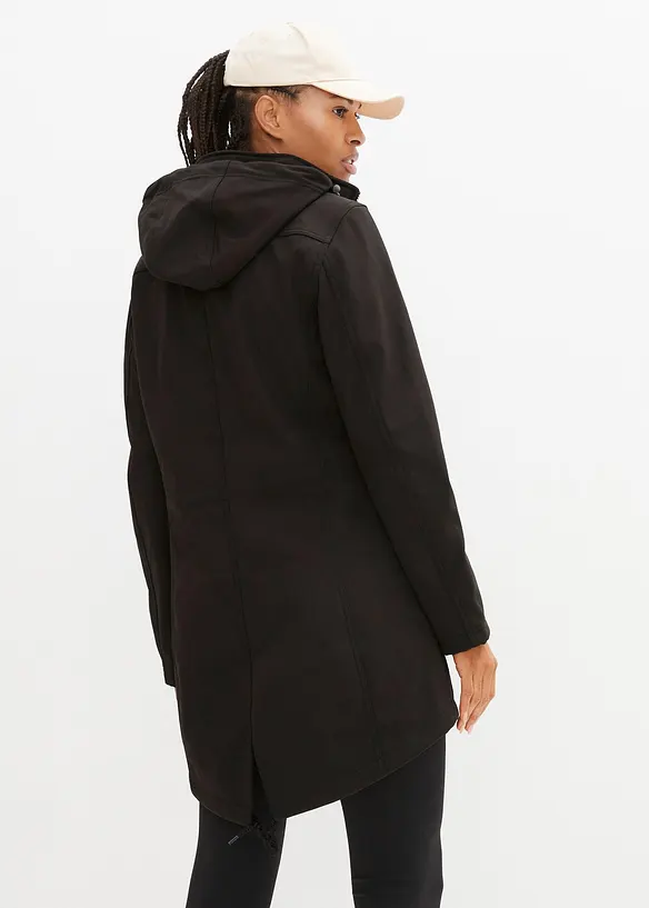 Parka d&eacute;perlante en softshell, bonprix