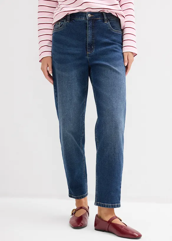 Mom-Jeans High Waist, cropped, bonprix