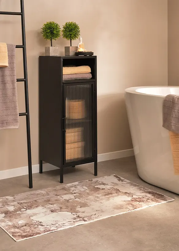 Tapis de bain &agrave; imprim&eacute; marbre, bonprix