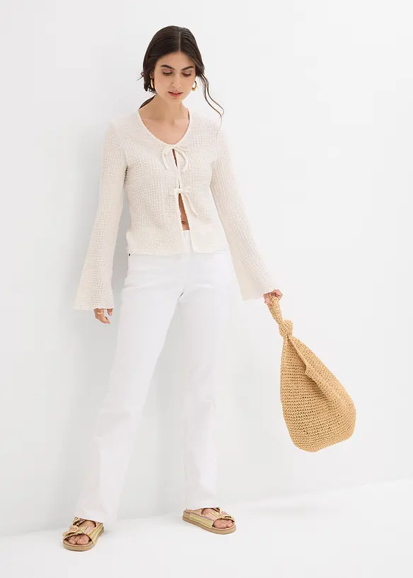 Straight Jeans Mid Waist, Stretch, bonprix