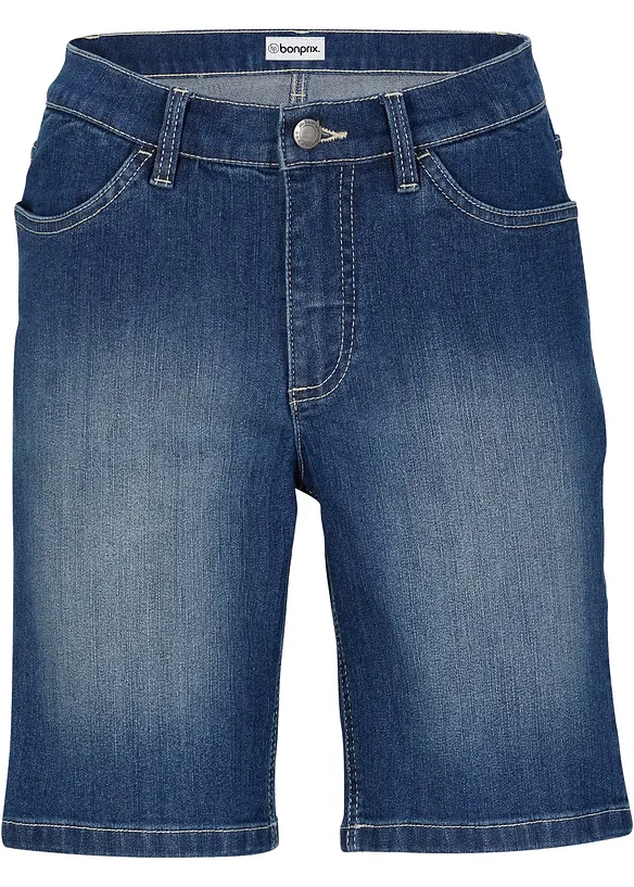 Jeans-Bermuda Mid Waist, bonprix