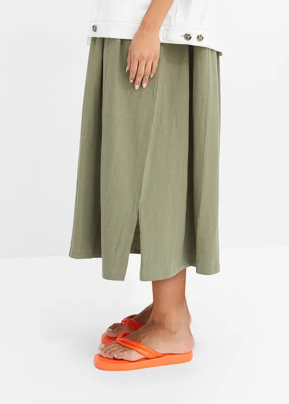 Midikleid aus reiner Bio-Baumwolle, bonprix