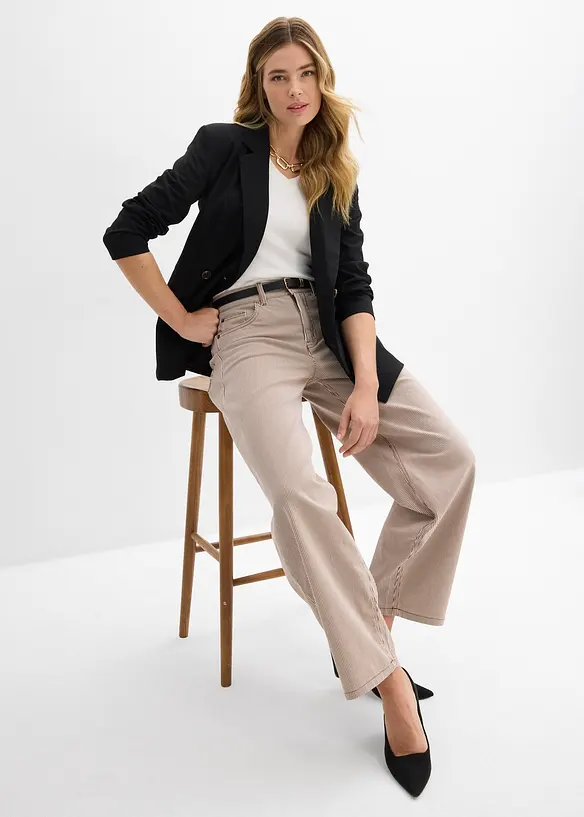 Ballon Fit-Hose mit Streifen, bonprix