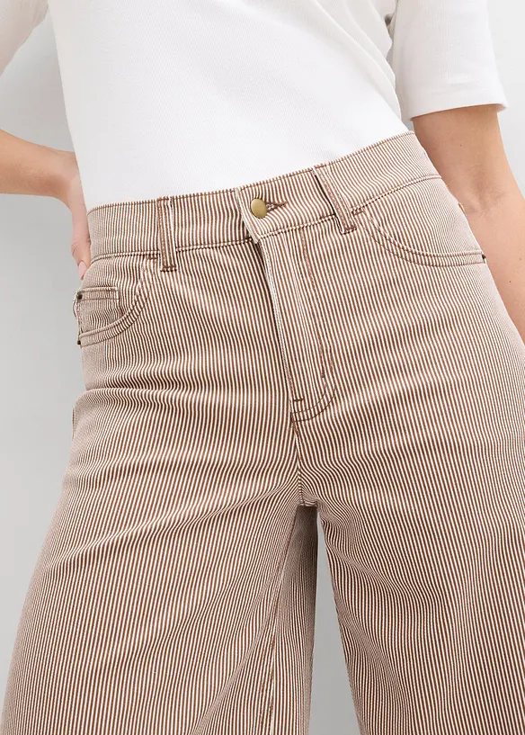 Ballon Fit-Hose mit Streifen, bonprix