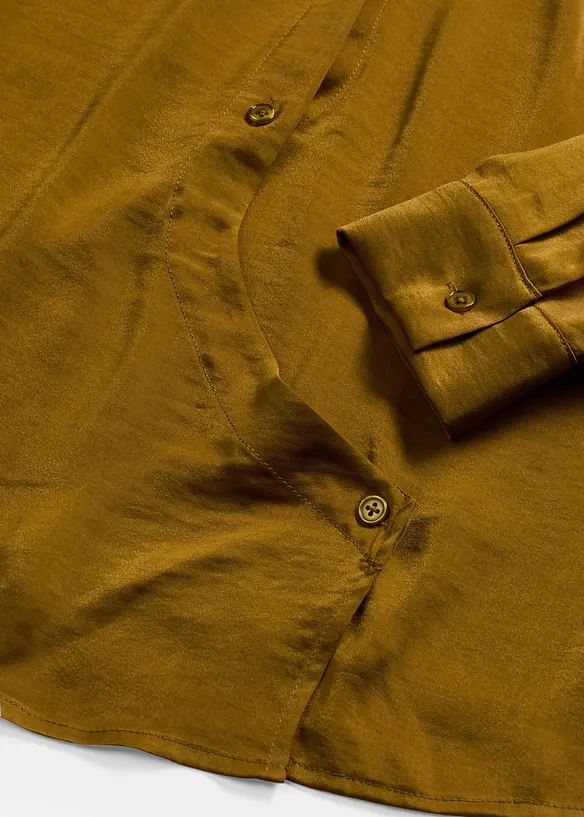 Chemisier en satin fluide, bonprix