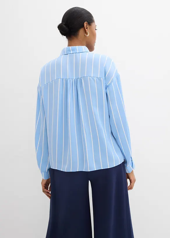 Chemisier en satin fluide, bonprix