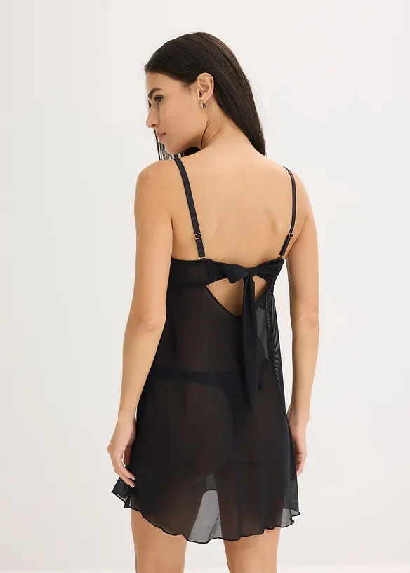 Neglig&eacute; ohne B&uuml;gel mit Herzchenspitze, bonprix