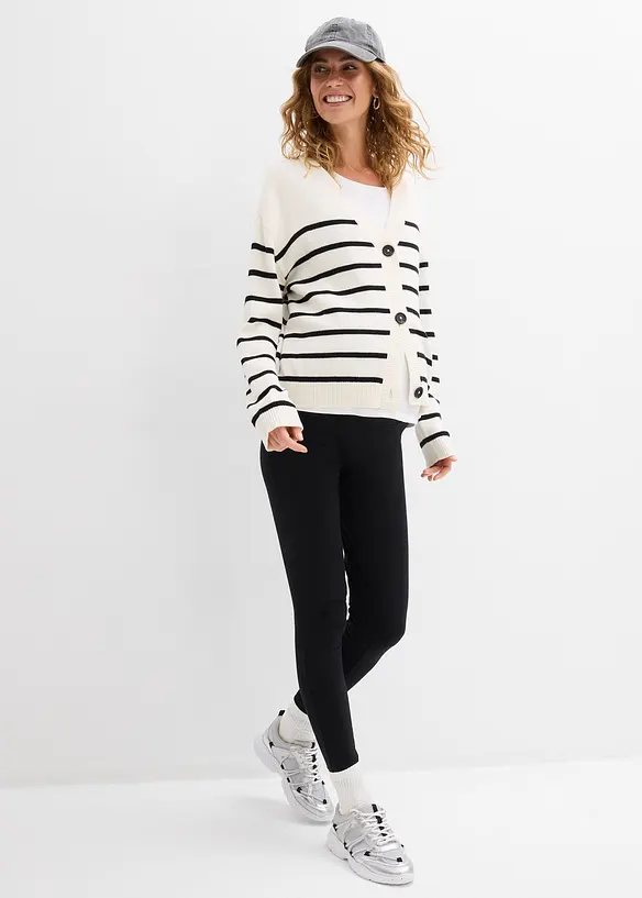 Lot de 3 leggings de grossesse en coton, bonprix