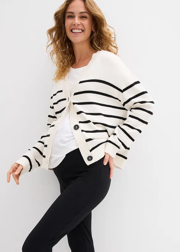 Lot de 3 leggings de grossesse en coton, bonprix