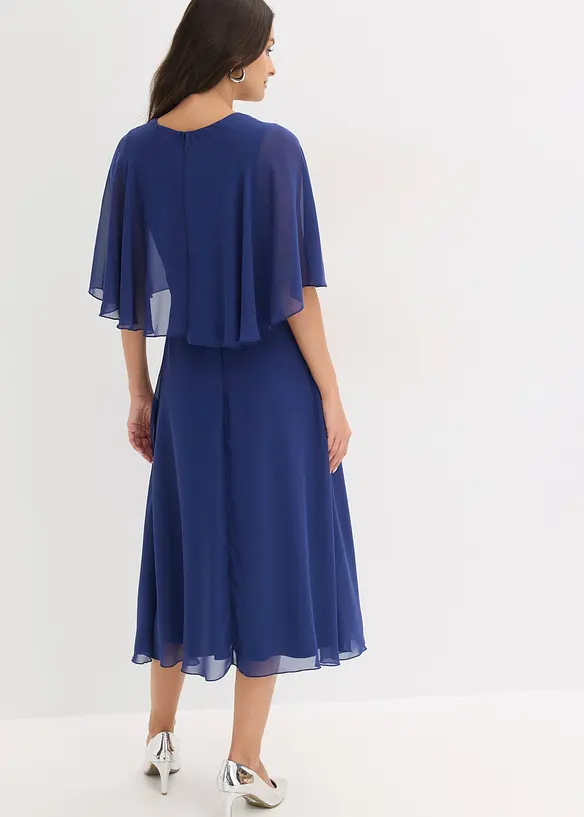 Chiffonkleid mit Strassstein-Applikation, bonprix