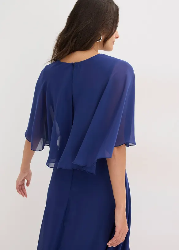 Chiffonkleid mit Strassstein-Applikation, bonprix