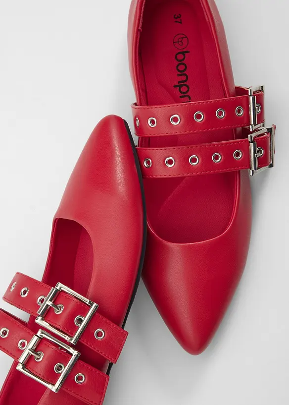 Mary-Janes mit gepolsterter Innensohle, bonprix