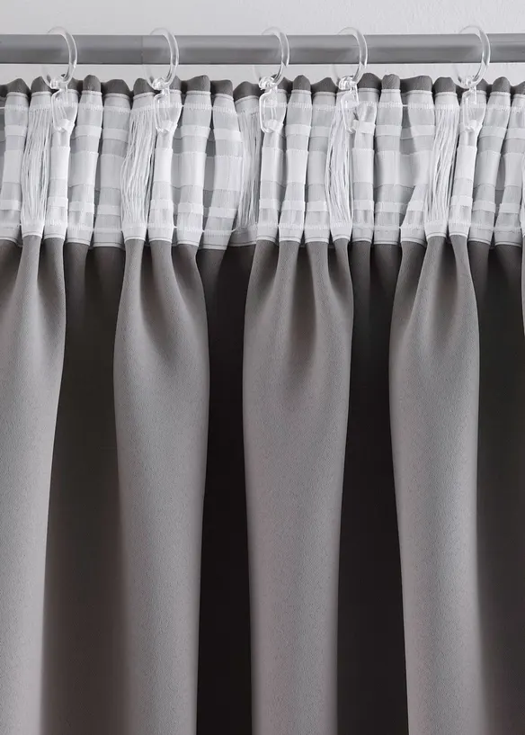 Abdunkelnder Vorhang, in vielen Gr&ouml;&szlig;en (1er Pack), bonprix