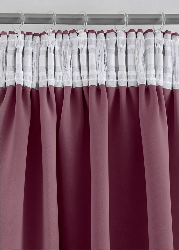 Abdunkelnder Vorhang, in vielen Gr&ouml;&szlig;en (1er Pack), bonprix