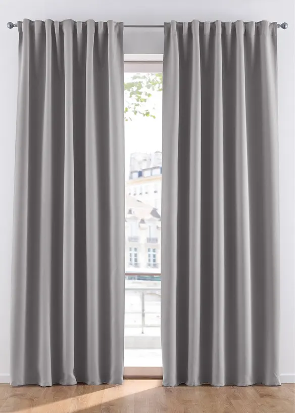 Abdunkelnder Vorhang, in vielen Gr&ouml;&szlig;en (1er Pack), bonprix