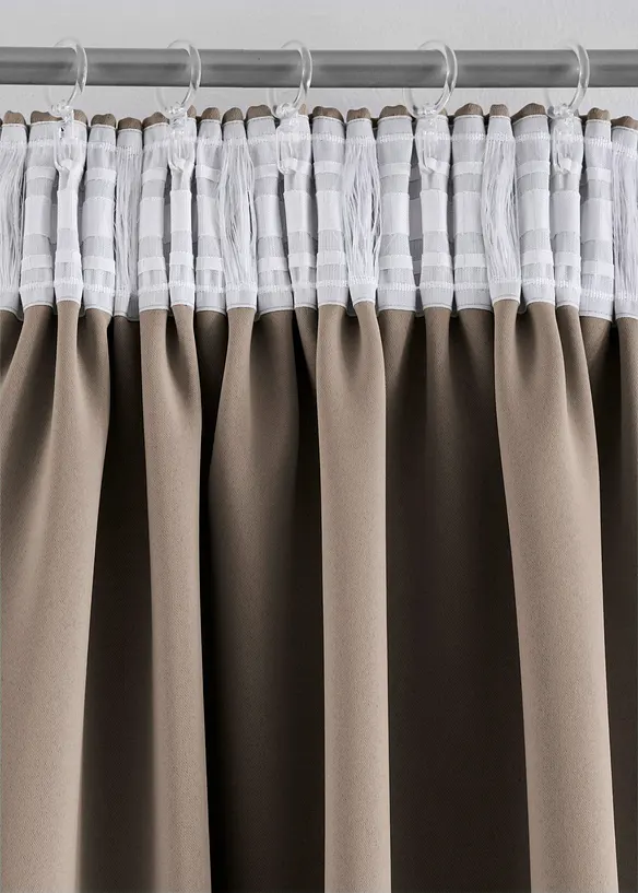 Abdunkelnder Vorhang, in vielen Gr&ouml;&szlig;en (1er Pack), bonprix