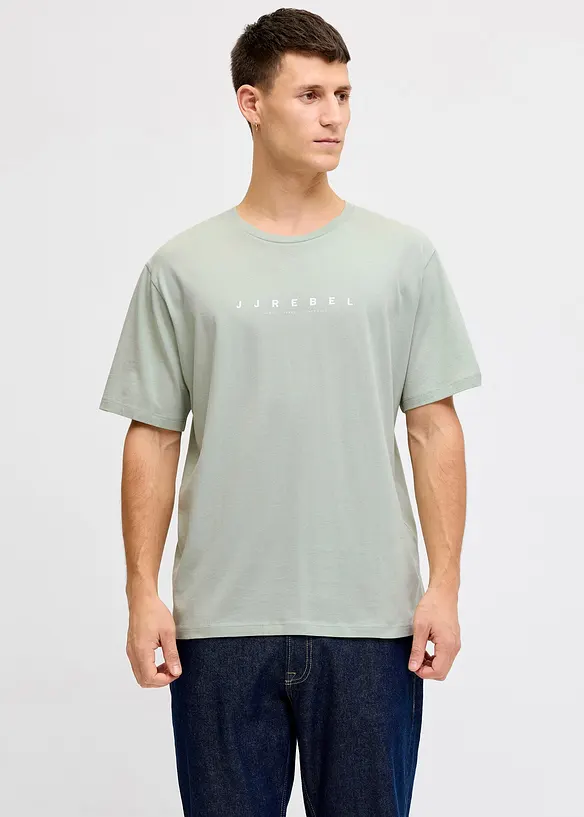 JJ REBEL T-Shirt aus reiner Baumwolle, Loose Fit, JJ REBEL