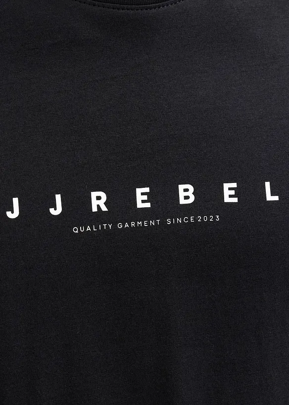 JJ REBEL T-Shirt aus reiner Baumwolle, Loose Fit, JJ REBEL