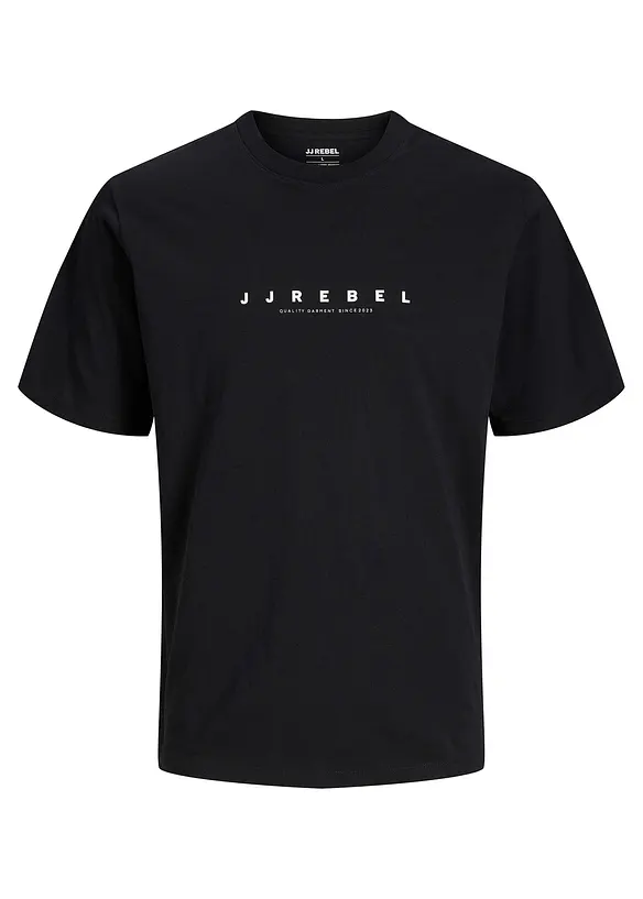 JJ REBEL T-Shirt aus reiner Baumwolle, Loose Fit, JJ REBEL