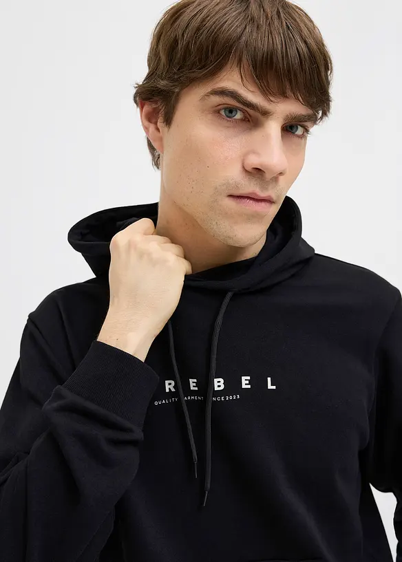 JJ REBEL Hoodie, Loose Fit, JJ REBEL